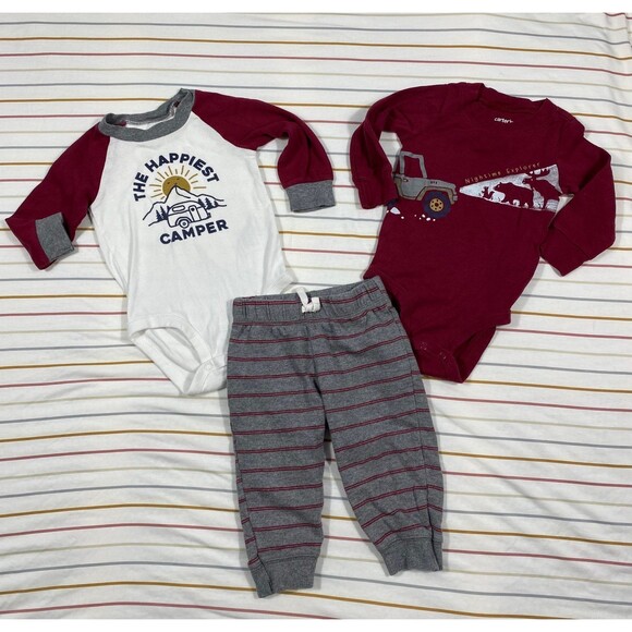 Carter’s 3-Piece Baby Boy Outfit Set – 9 Months - Picture 1 of 7